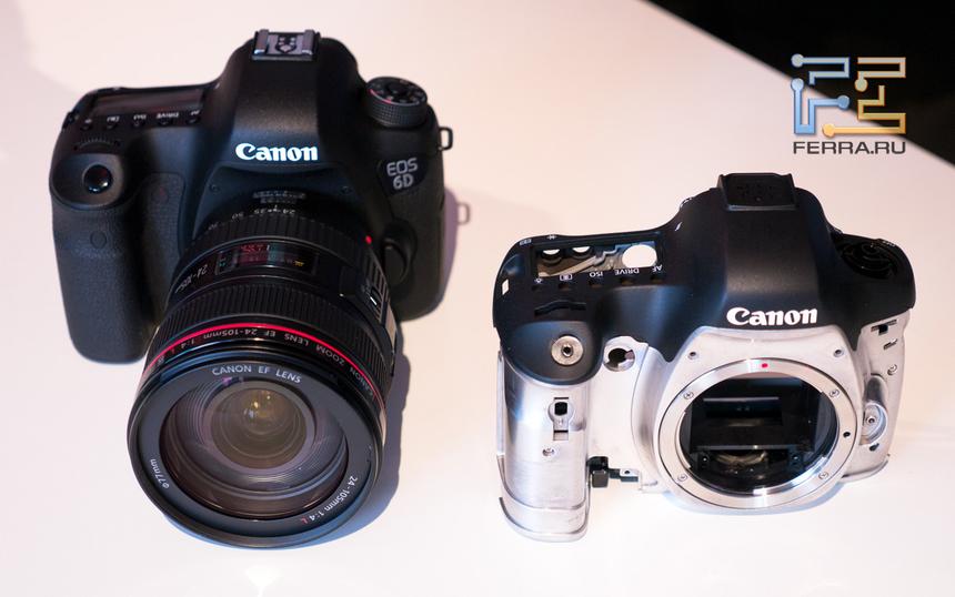 Металлический каркас корпуса Canon EOS 6D