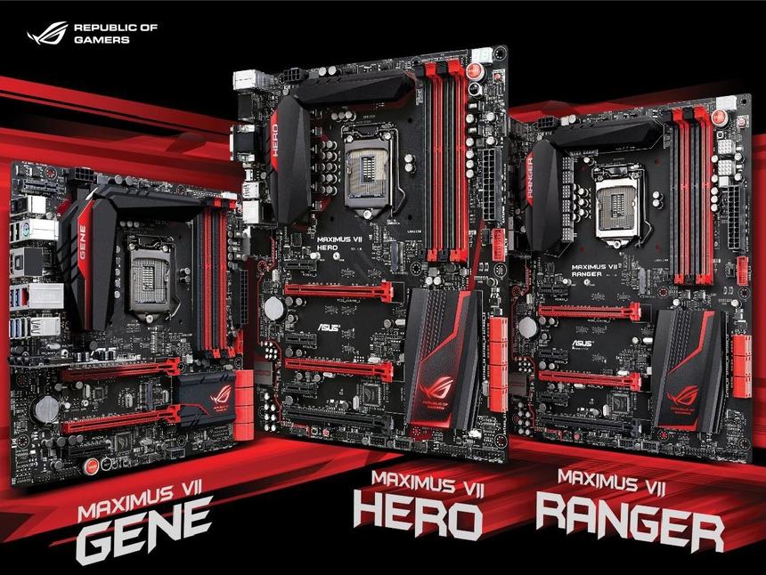 ASUS ROG MAXIMUS VII: GENE, HERO и RANGER