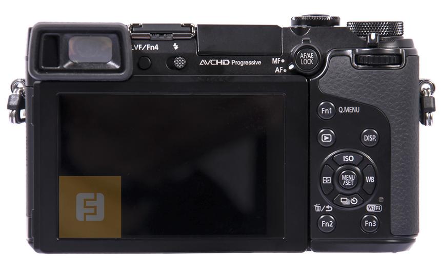 Тыльная сторона корпуса Panasonic Lumix GX7