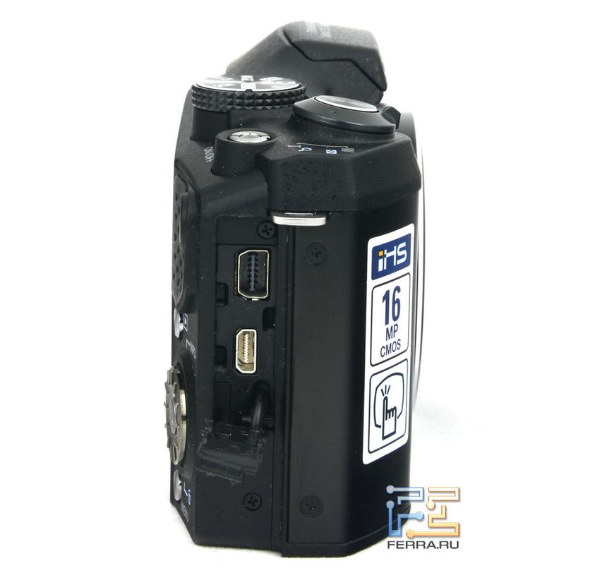 Olympus SZ-31, вид справа