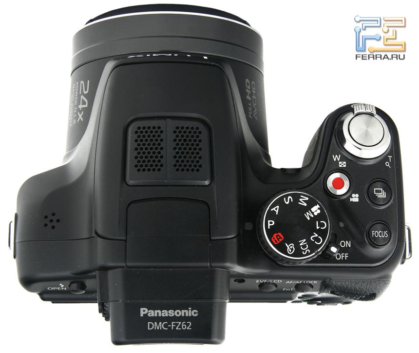 Верхняя панель корпуса Panasonic Lumix FZ62