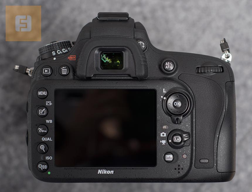 Задняя панель корпуса Nikon D610
