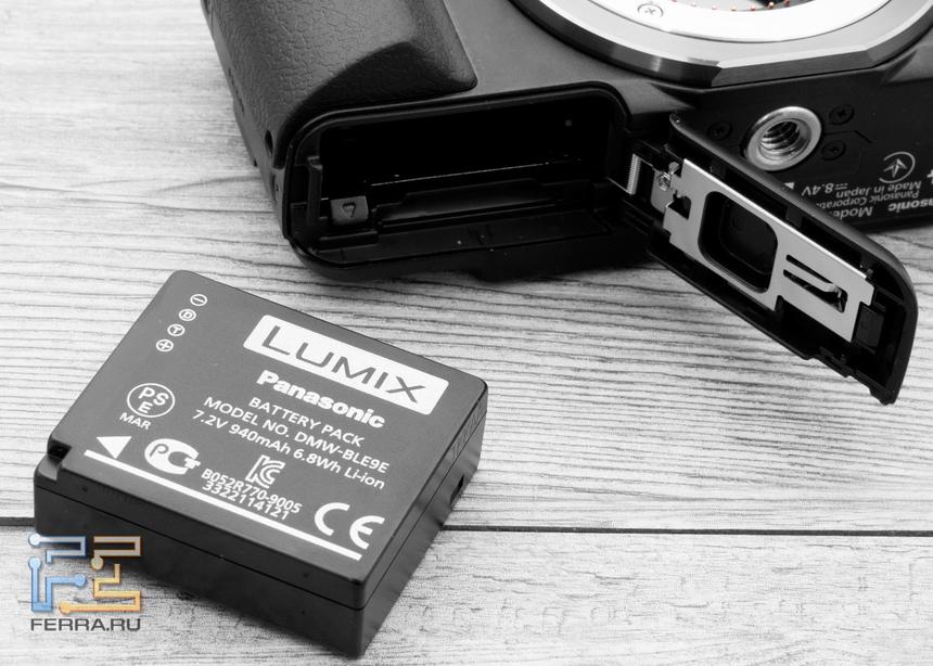 Аккумулятор из комплекта Panasonic Lumix GF5