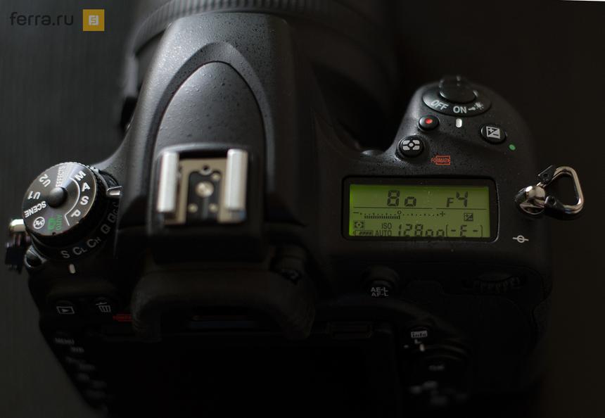 Вспомогательный экран Nikon D750