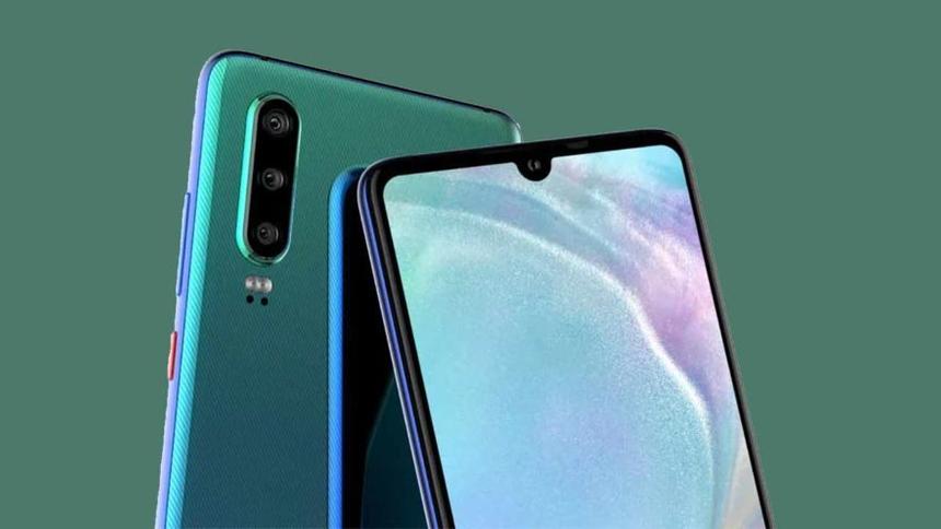 Huawei P30 может выглядеть вот так (и тоже без большой чёлки)