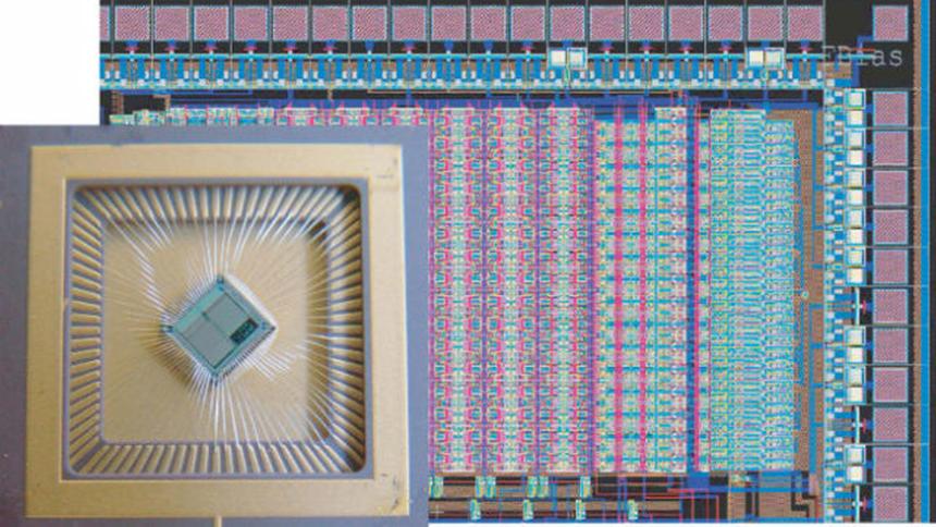 Мультинейронный чип на основе аналогово-цифровых кремниевых нейронов и синапсов