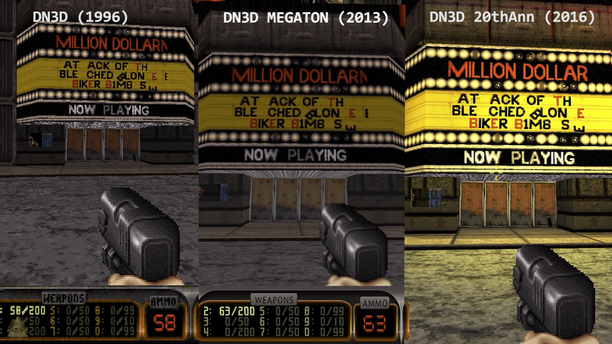 Оригинальный Duke Nukem 3D, Megaton Edition и 20th Anniversary World Tour