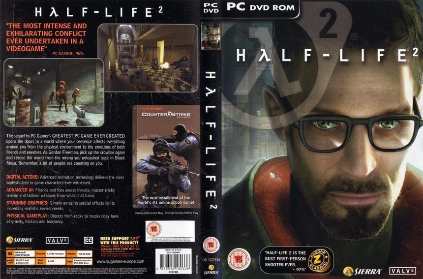 Одной из лучших компьютерных игр всех времён, Half-Life 2, исполнилось 16 лет