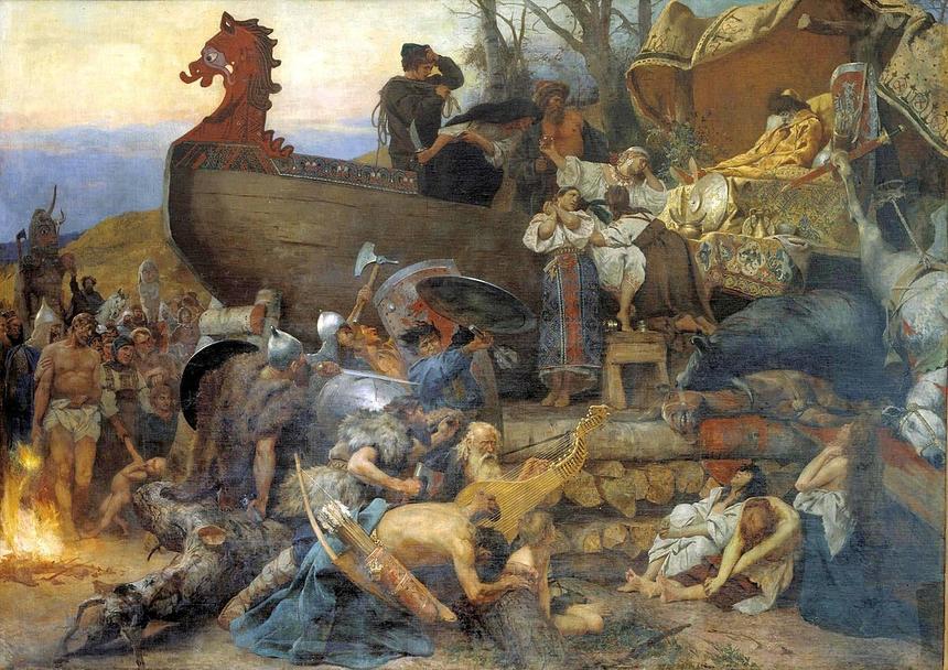 Что ученые обнаружили на погребальном корабле викингов