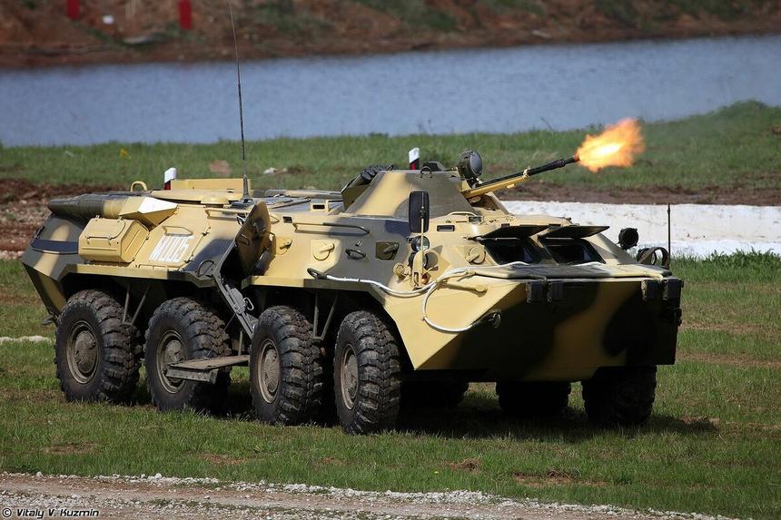 Украина в качестве основной техники до сих пор использует советские БТР