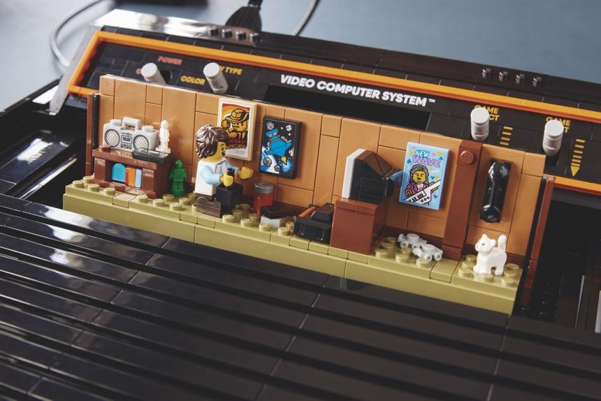 Вспомним молодость: культовую консоль Atari 2600 можно будет собрать из Lego