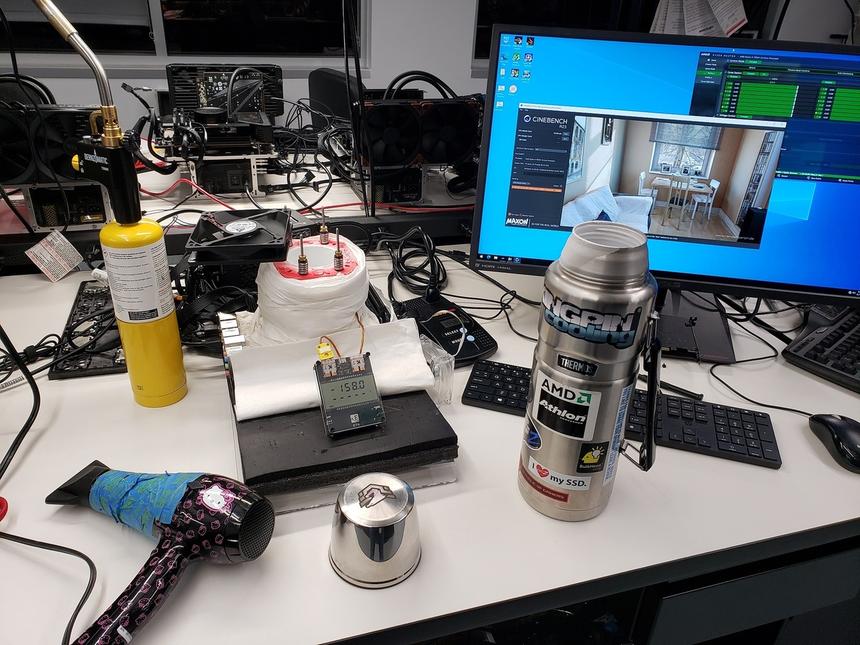 Процессор AMD Ryzen 9 7950X разогнали до впечатляющих 6,5 ГГц при небольшом энергопотреблении