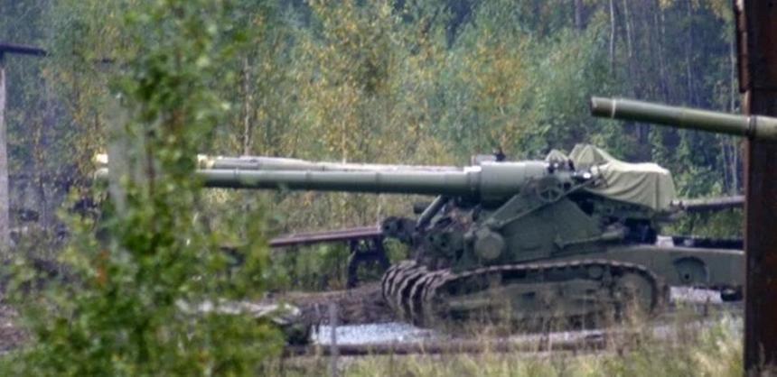 Испытания 152 мм пушки 2А83 на лафетах