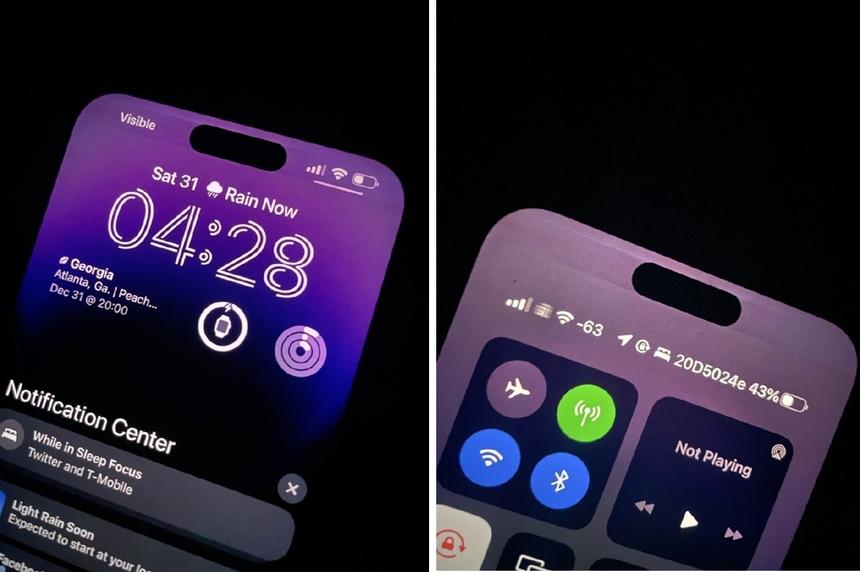 У дорогих iPhone 14 Pro обнаружился брак экрана