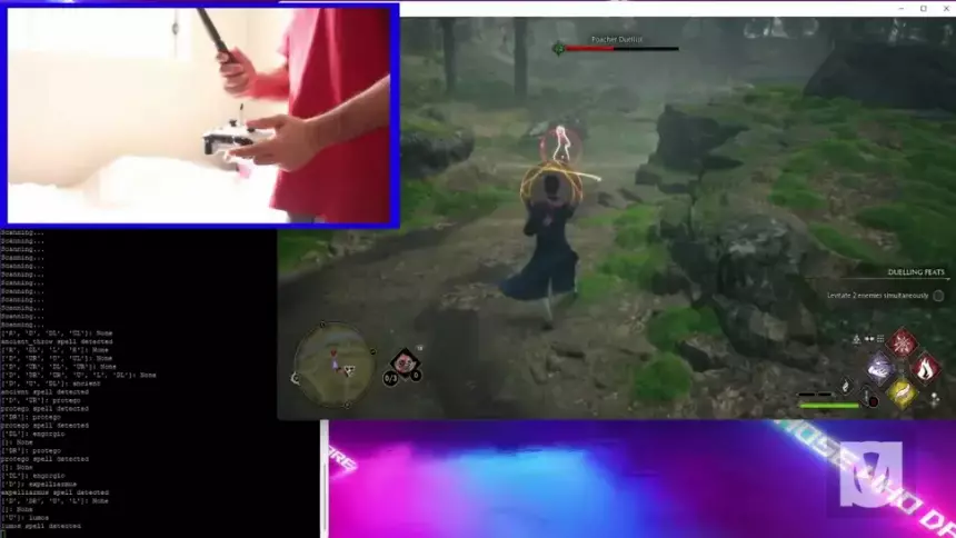 Энтузиаст создал волшебную палочку для управления в игре по «Гарри Поттеру»