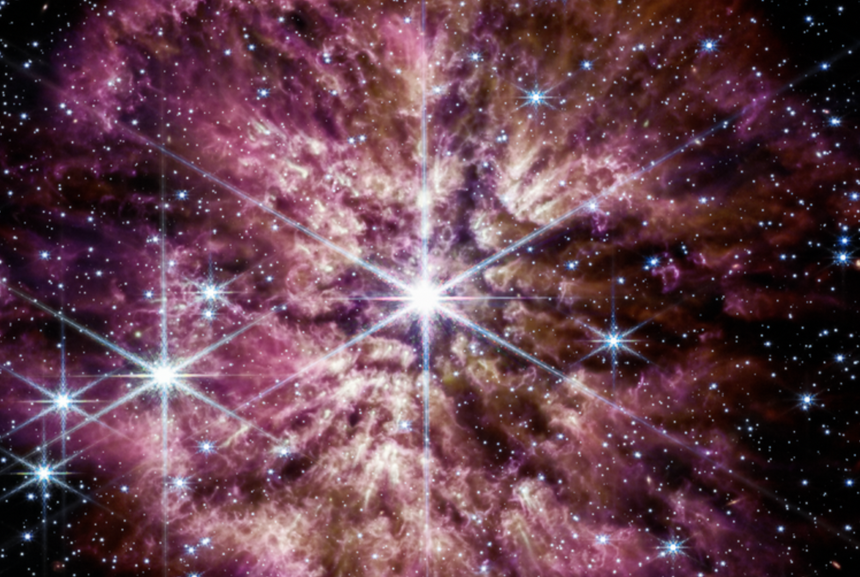 "Джеймс Уэбб" сфоткал прелюдию к появлению сверхновой