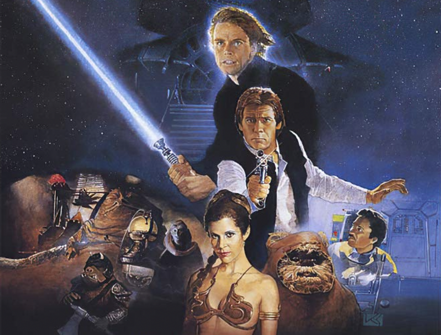 В кинотеатрах вновь покажут 40-летний фильм "Звёздные войны: Возвращение Джедая"