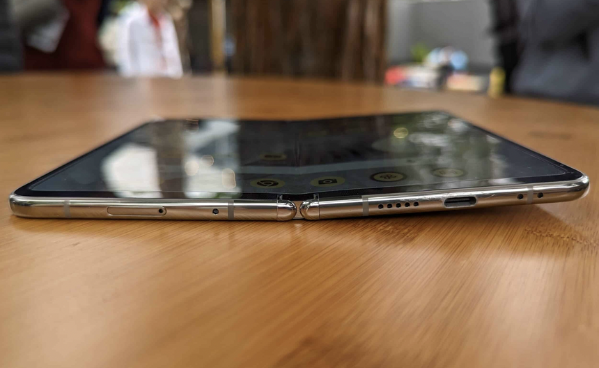 Оказывается, складной смартфон Google Pixel Fold не раскрывается полностью