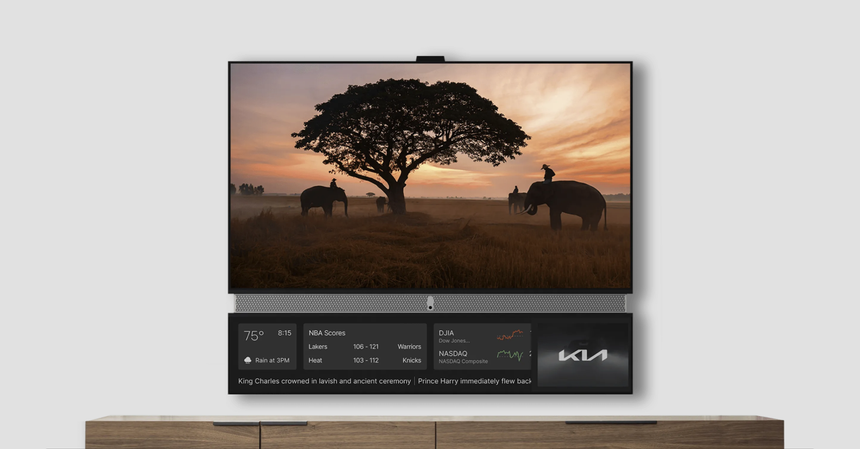 В США представили 55-дюймовый телевизор, который будут раздавать бесплатно