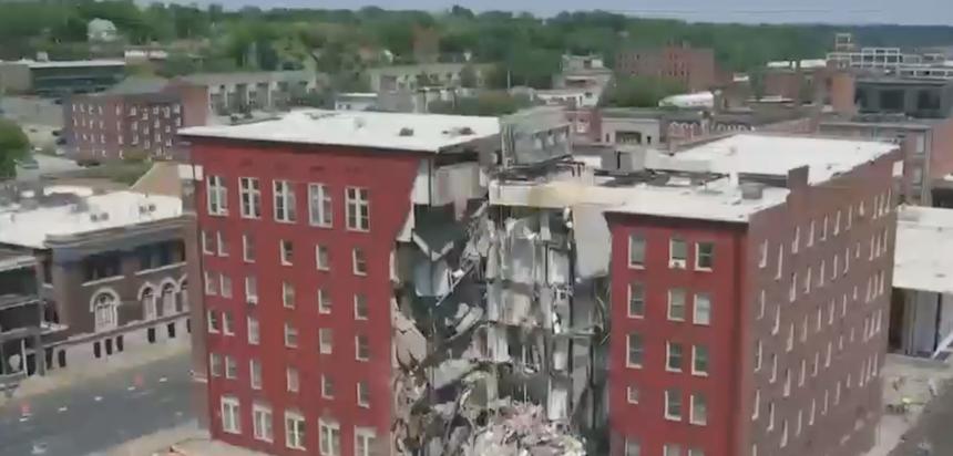 В США разоблачили местные СМИ, назвавшие обрушение дома в стране атакой дронов на Москву