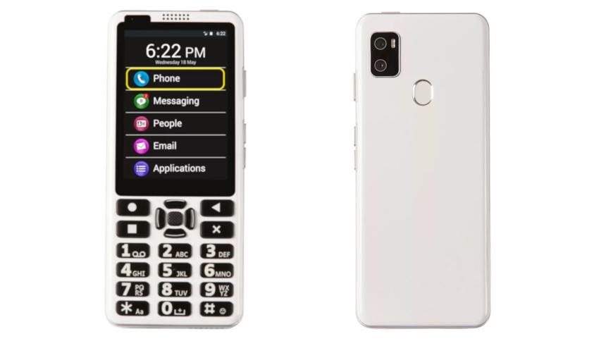 В США выпустили кнопочный телефон с сенсорным экраном специально для незрячих