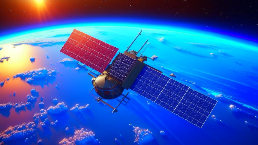 В России придумали, как защитить оптику и солнечные батареи спутников