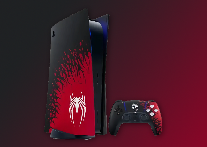 В России открылся предзаказ на лимитированную PlayStation 5 в стиле Spider-Man 2 за 90 тыс рублей