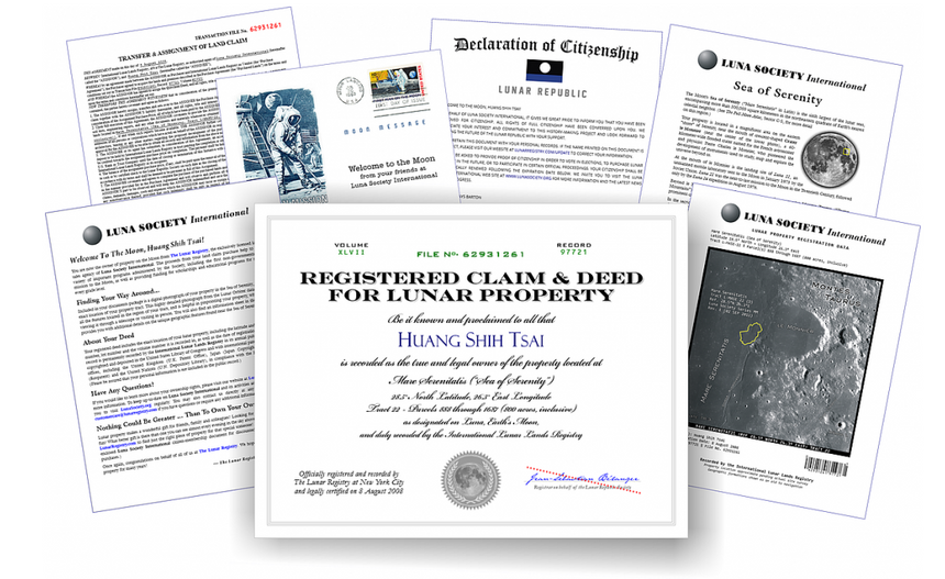 Кому принадлежит Луна и можно ли купить астероид?