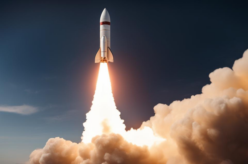 Китай запустил в космос одну из мощнейших твердотопливных ракет