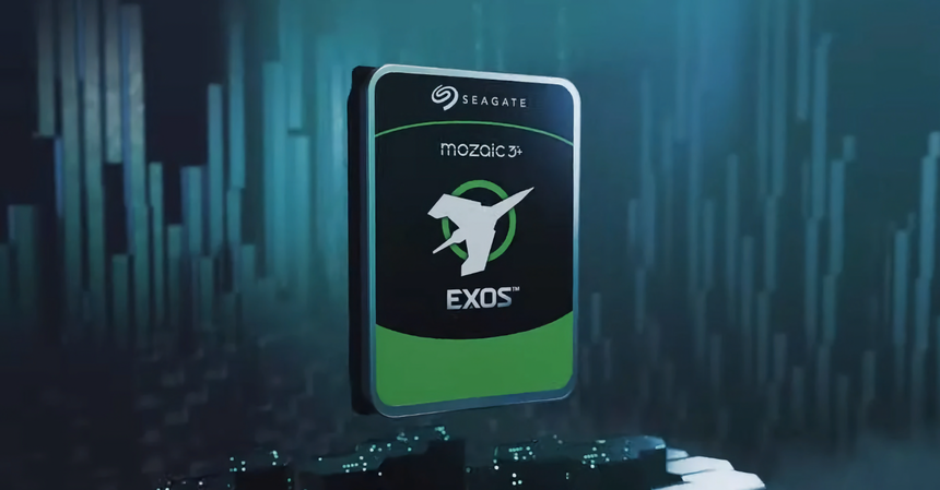 Seagate представила HDD с рекордными 30 ТБ памяти