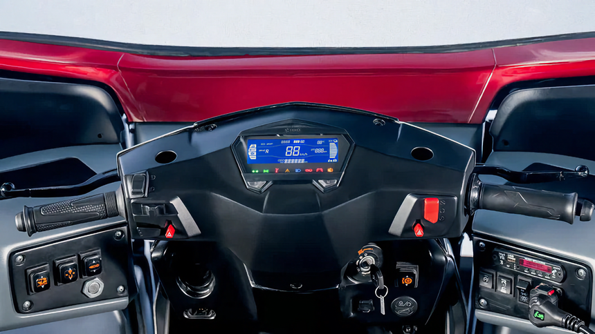 Представлена повозка-трансформер, превращающаяся в мопед