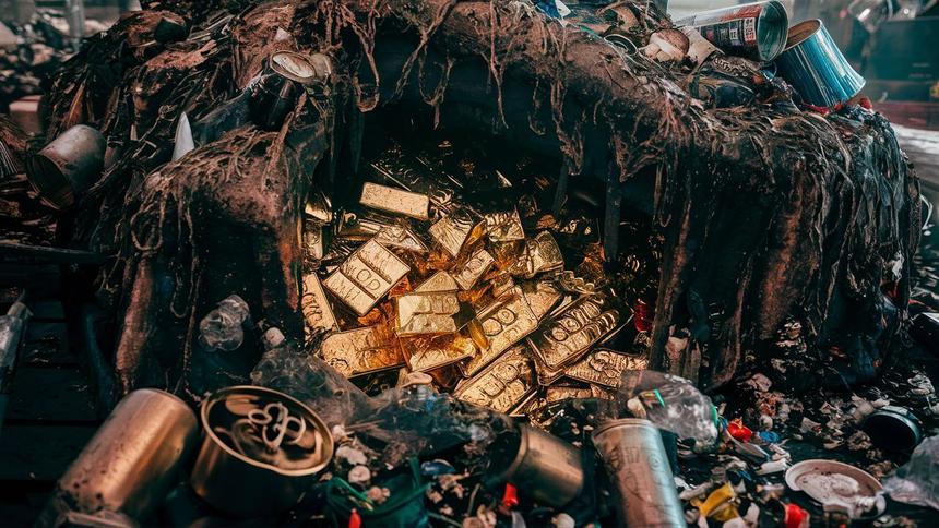 Золото научились добывать из мусора. И это выгодно