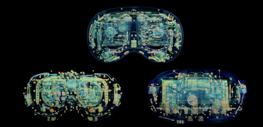 «Рентген» показал отличия Apple Vision Pro от главного конкурента — Meta* Quest