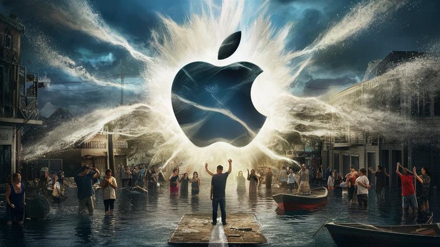 Apple выделит деньги на ликвидацию последствий наводнения в Бразилии