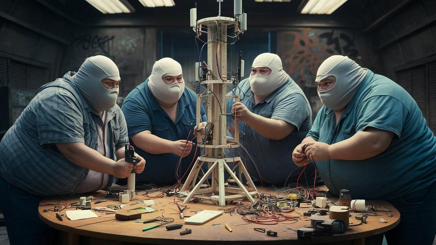 Преступников поймали за SMS-фишинг с помощью самодельной сотовой вышки