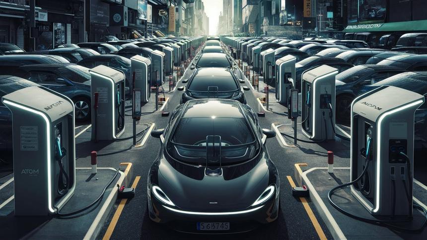 Создатели «Атома» нашли способ быстро внедрить зарядки электромобилей по всей РФ