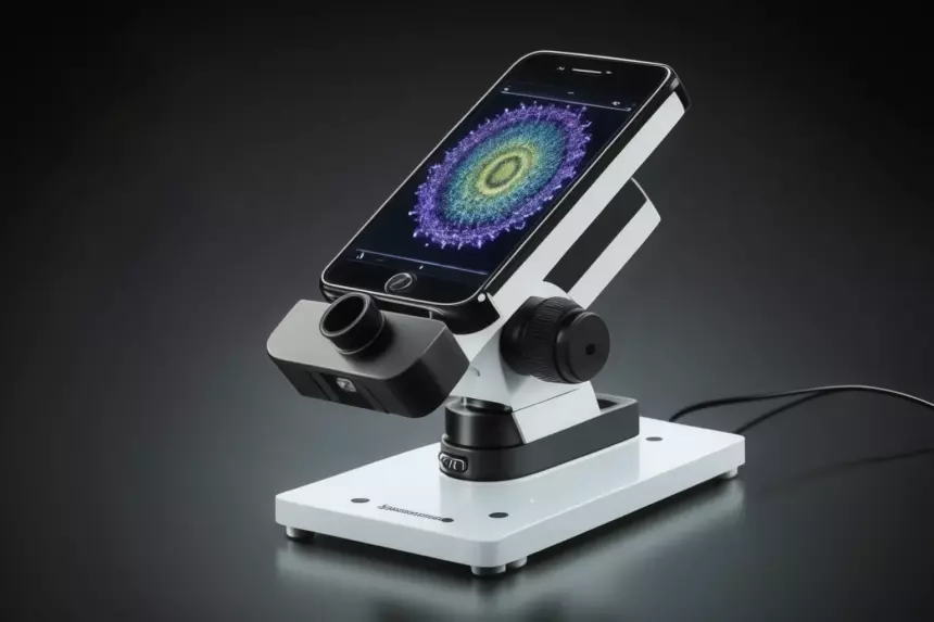 Ученые создали микроскоп на основе смартфона