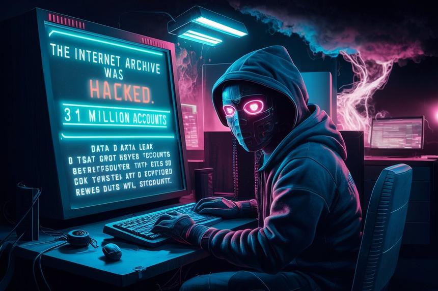Интернет-архив взломали: утечка данных коснулась 31 миллиона аккаунтов