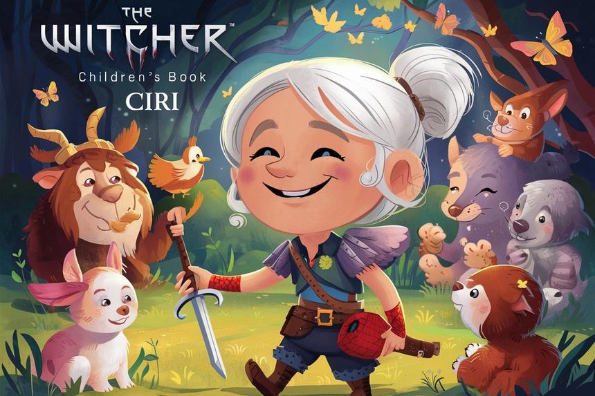 По игре The Witcher выйдет официальный детский комикс: так выглядит рисовка