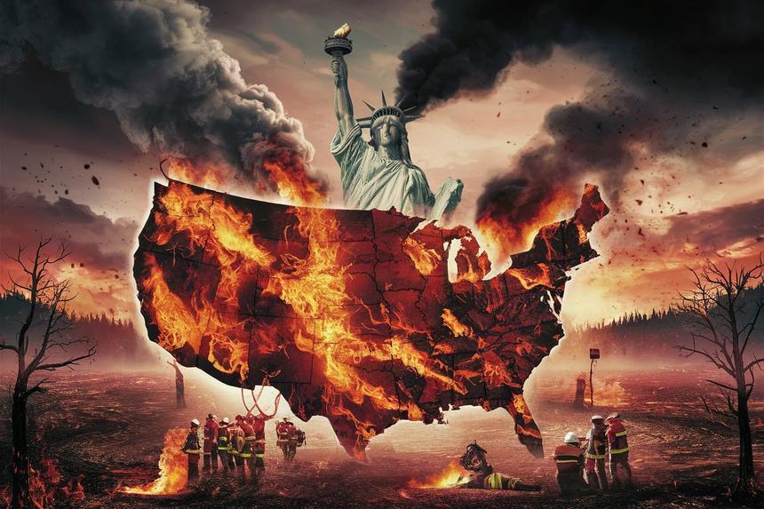 США предрекли ещё большее число лесных пожаров