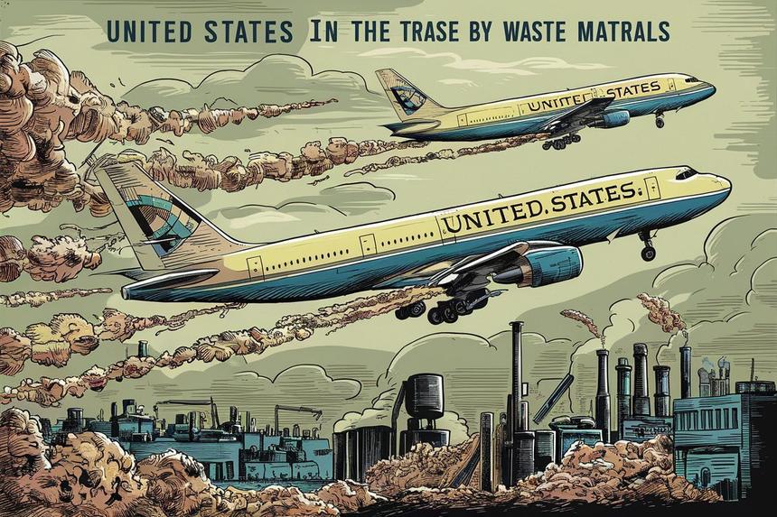 40% самолетов в штате США будут летать на отходах