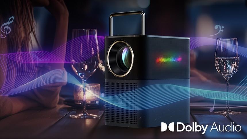 TCL представила миниатюрный проектор с Google TV и Dolby Digital звуком