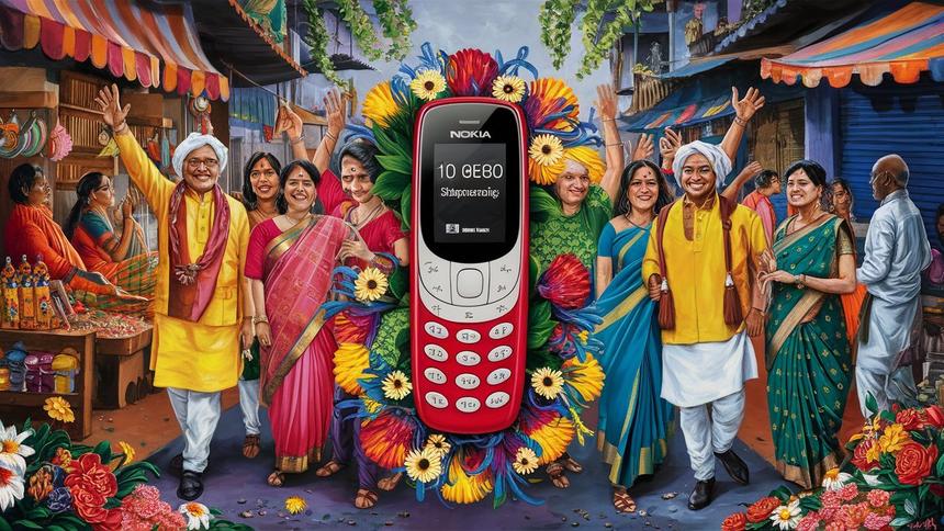 Индийцам очень понравилась новая раскладушка Nokia. И нет, это не смартфон