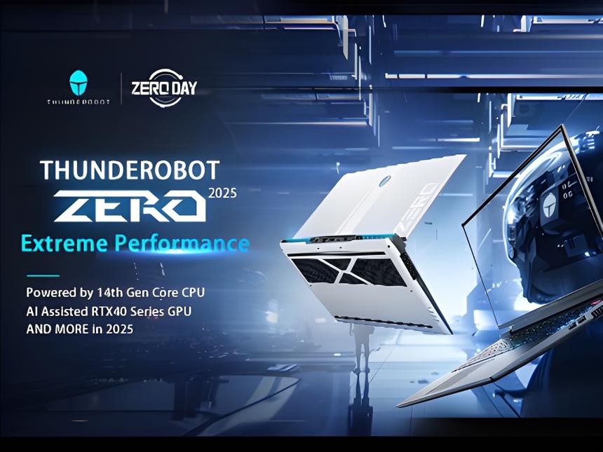 Thunderobot представит новые игровые ноутбуки ZERO на CES 2025