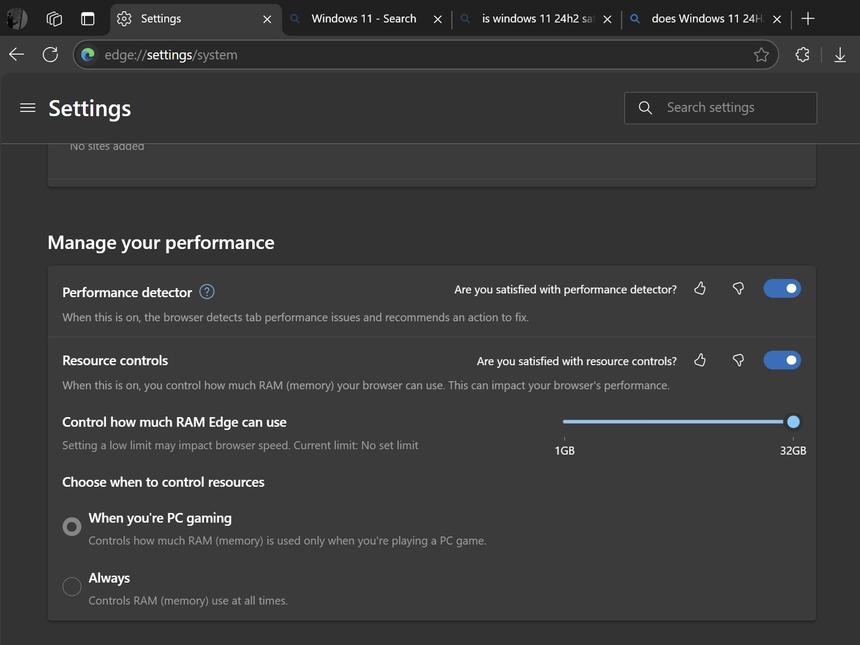 Браузер Microsoft Edge наконец-то научится «есть» меньше оперативной памяти
