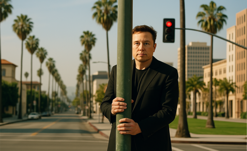 Пешеходные переходы в США научили говорить голосами Илона Маска и Марка Цукерберга