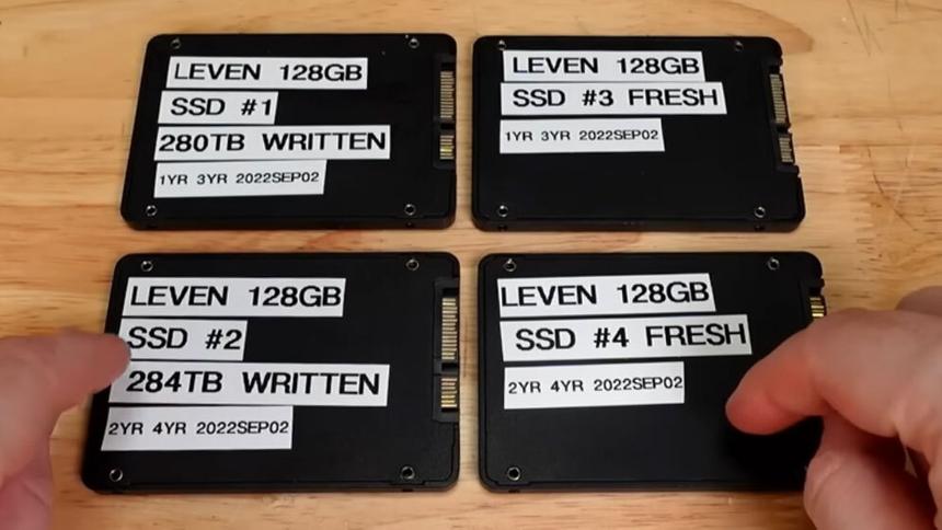 Отключённые от ПК на долгое время SSD потеряли часть данных