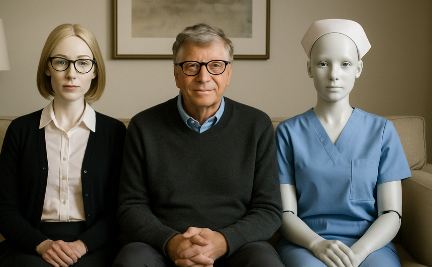 Билл Гейтс заявил, что ИИ избавит планету от нехватки врачей и учителей