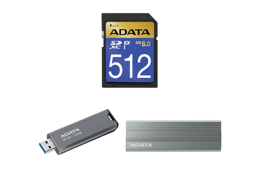 ADATA представила первую в мире карту SD 8.0 Express со скоростью до 1600 МБ/с