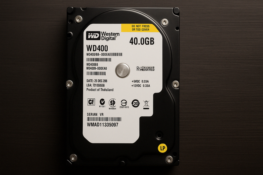 Western Digital выпустит свой первый HDD на 40 ТБ уже в 2026 году